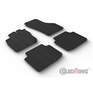 Rubber mats for Skoda Superb (TSI / MHEV / automatic) 